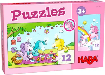 Cover: 4010168256696 | Puzzles Einhorn Glitzerglück, Rosalie &amp; Friends (Kinderpuzzle) | Spiel