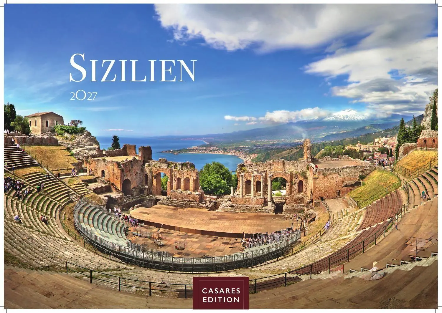 Cover: 9781835246696 | Sizilien Kalender 2027 - Wandkalender Fotokalender Italien 35x50 cm...