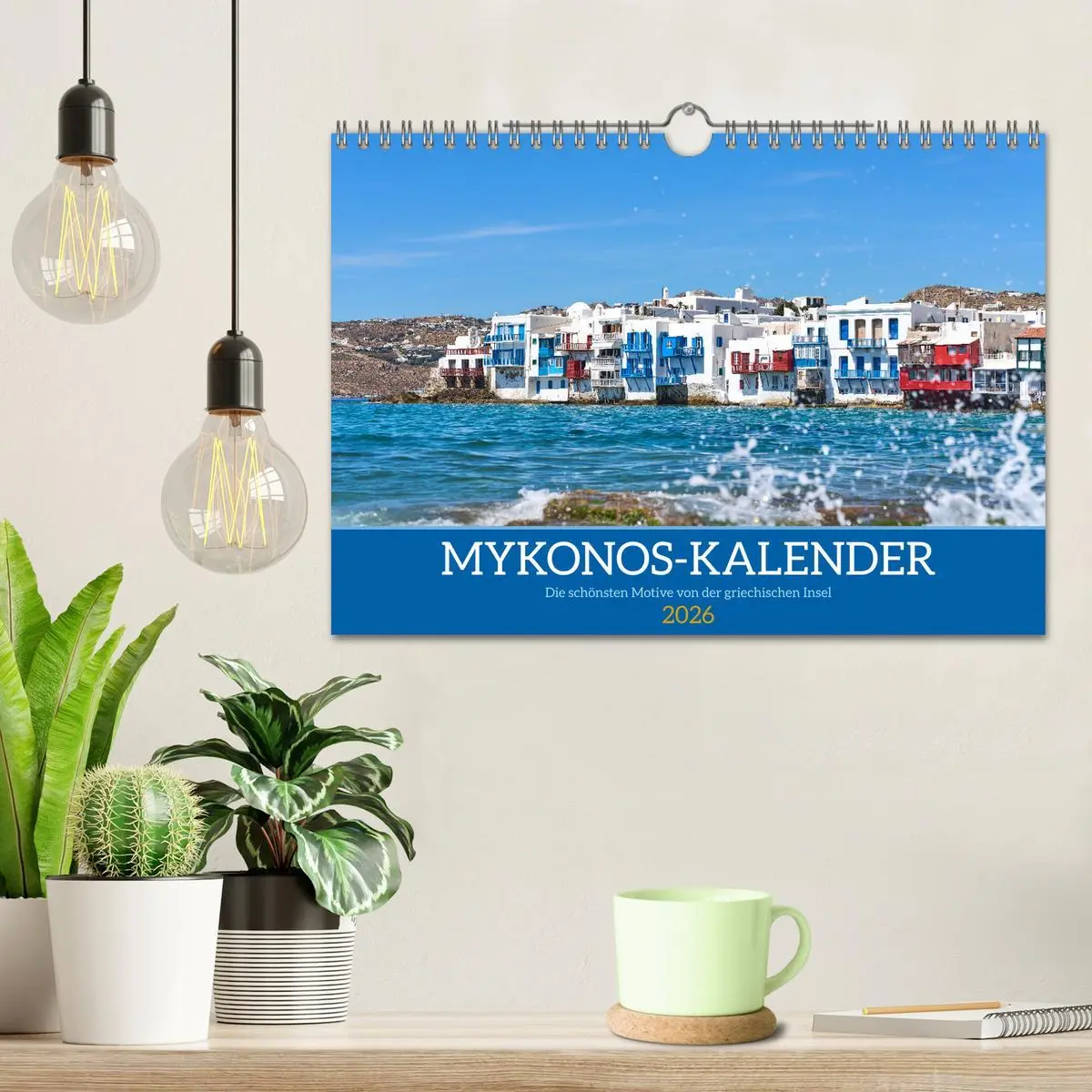 Bild: 9783457316696 | Griechenland - Mykonos Kalender (Wandkalender 2026 DIN A4 quer),...