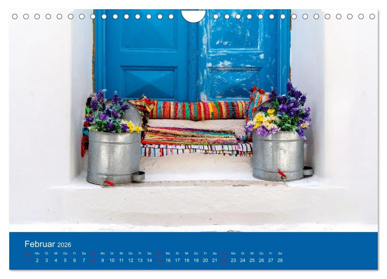Bild: 9783457316696 | Griechenland - Mykonos Kalender (Wandkalender 2026 DIN A4 quer),...