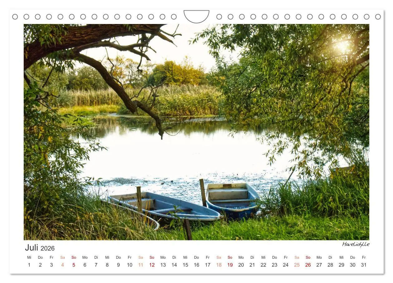 Bild: 9783457556696 | Das Havelland, immer einen Besuch wert (Wandkalender 2026 DIN A4...