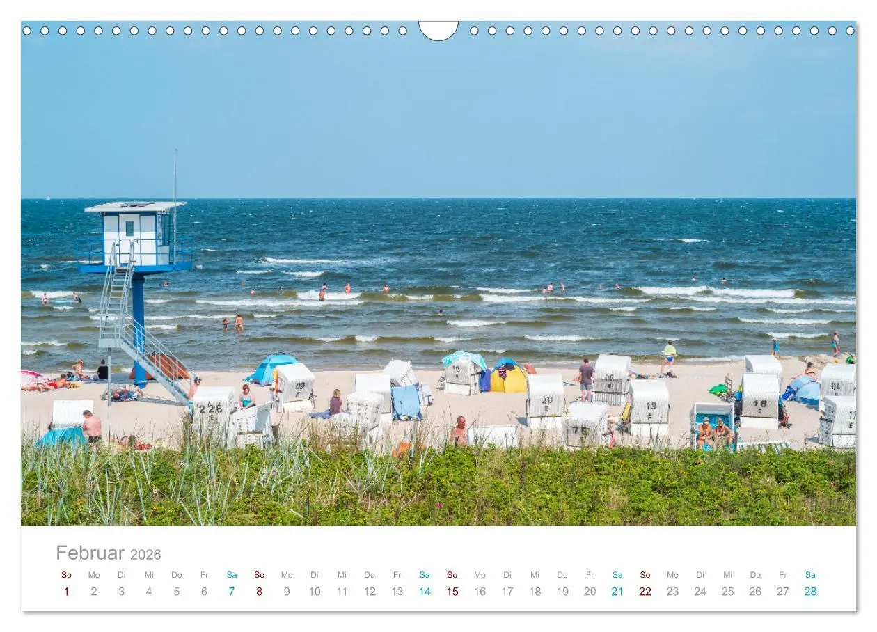 Bild: 9783457626696 | Insel Usedom - It's Summer Time (Wandkalender 2026 DIN A3 quer),...