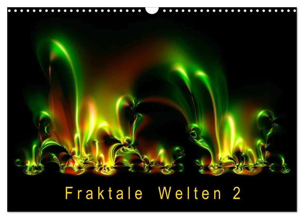 Cover: 9783516196696 | Fraktale Welten 2 (Wandkalender 2026 DIN A3 quer), CALVENDO...