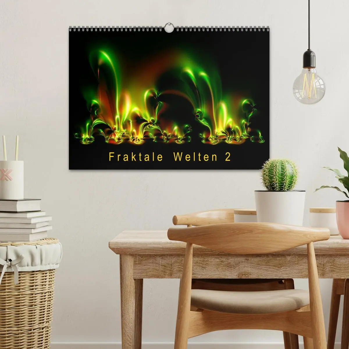 Bild: 9783516196696 | Fraktale Welten 2 (Wandkalender 2026 DIN A3 quer), CALVENDO...