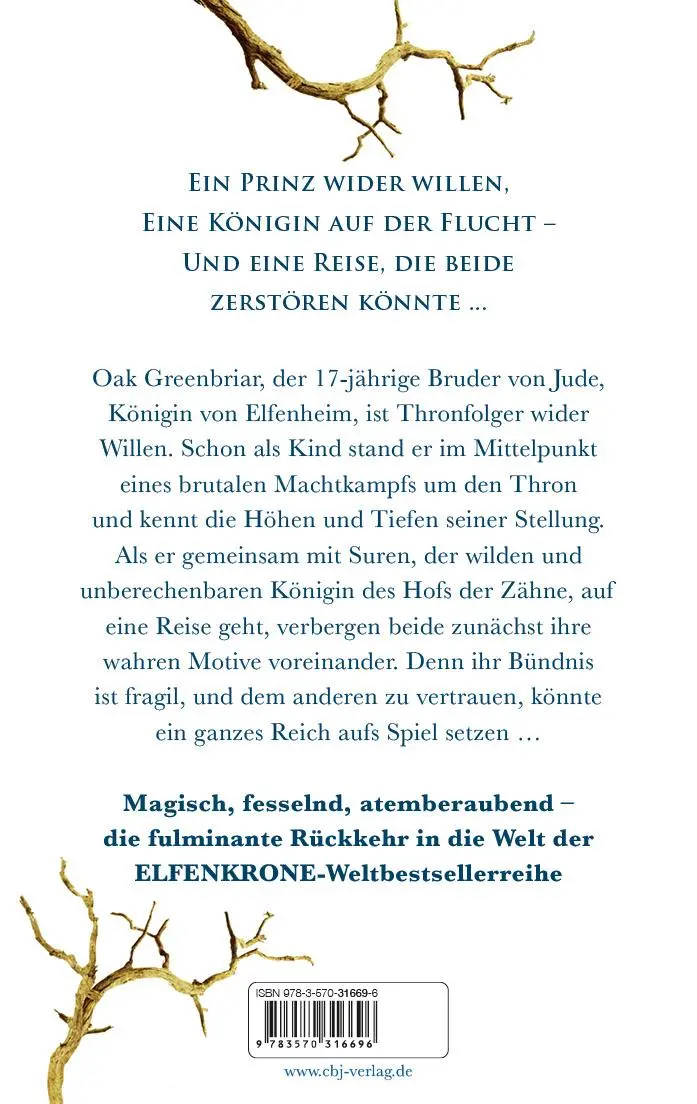 Bild: 9783570316696 | Elfenerbe - Der gestohlene Thron | Holly Black | Taschenbuch | 432 S.