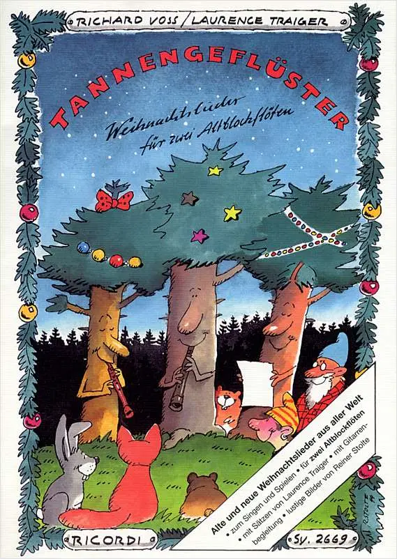 Cover: 9790204226696 | Tannengeflüster, für 2 Altblockflöten | Richard Voss (u. a.) | Buch
