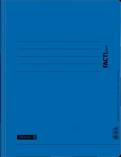 Cover: 4003273276796 | Brunnen Schnellhefter FACT!plus blau | Brunnen FACT!plus | 102010630