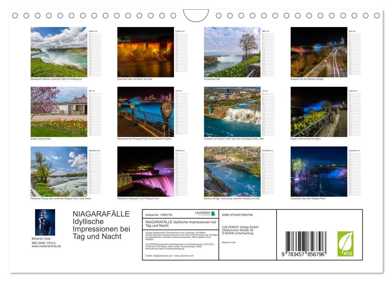 Bild: 9783457856796 | NIAGARAFÄLLE Idyllische Impressionen bei Tag und Nacht...