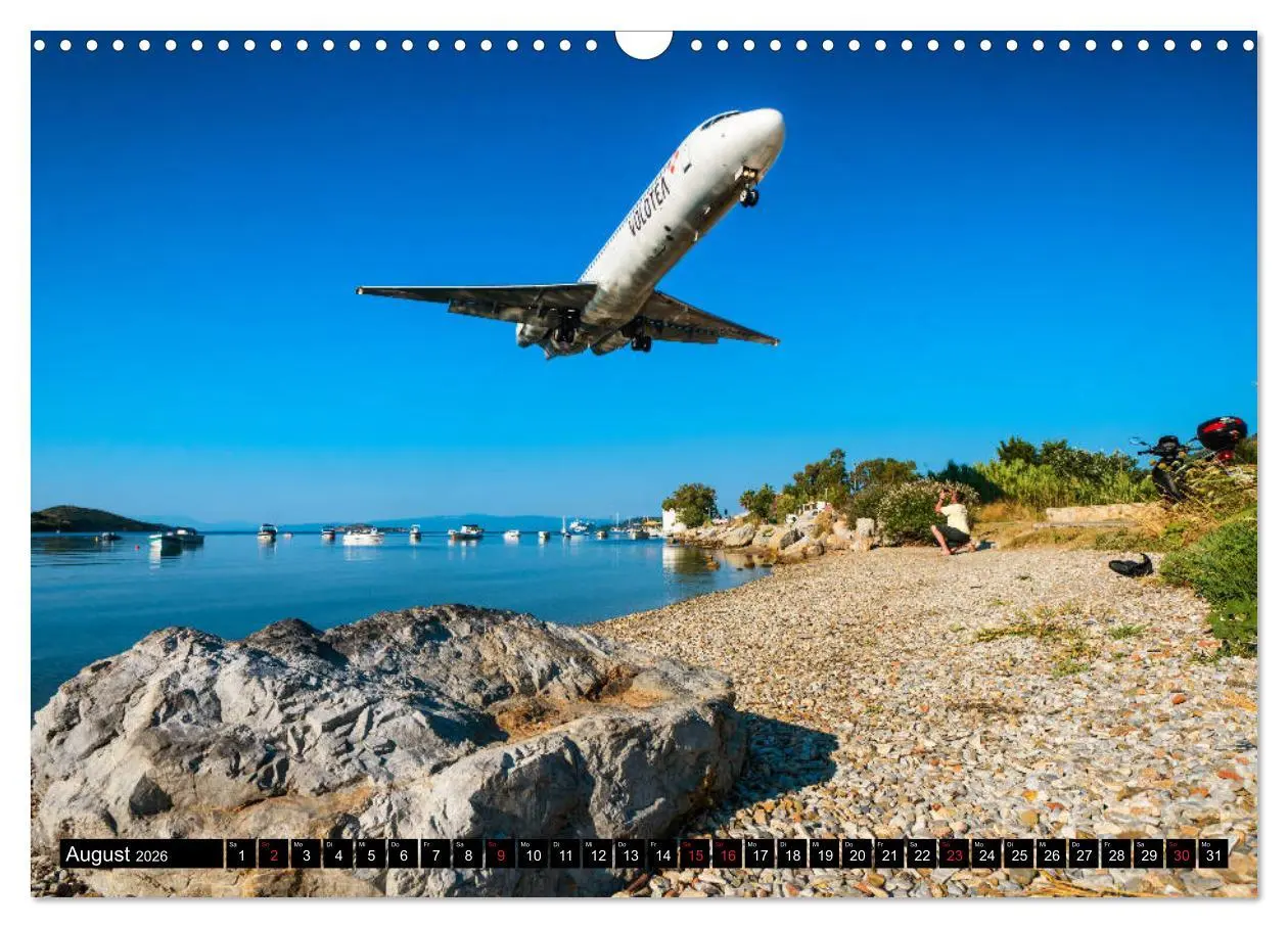 Bild: 9783457926796 | Flugzeugkalender 2026 (Wandkalender 2026 DIN A3 quer), CALVENDO...