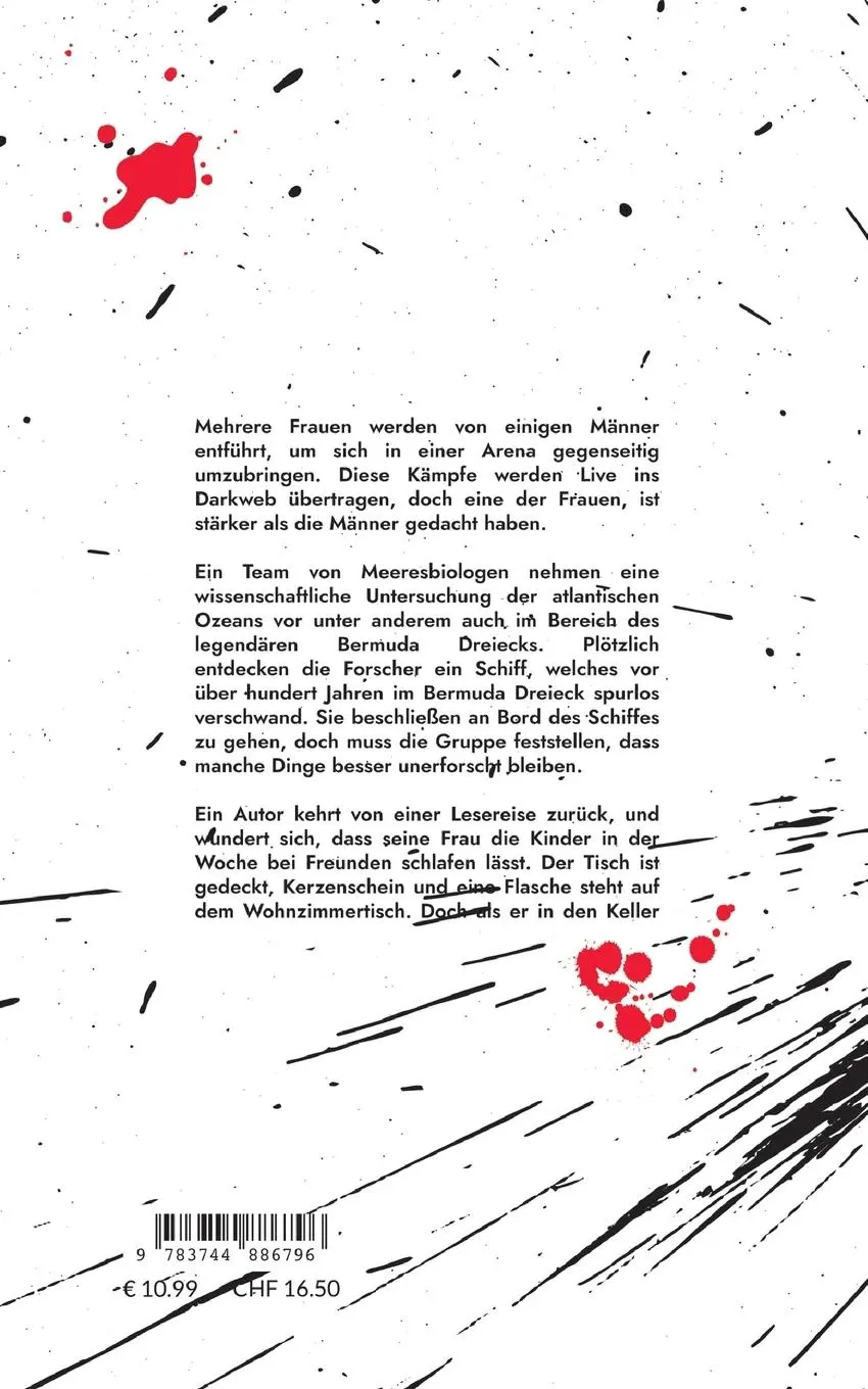 Rückseite: 9783744886796 | Schattenwesen | Kurzgeschichtensammlung | Stefan Lamboury | Buch