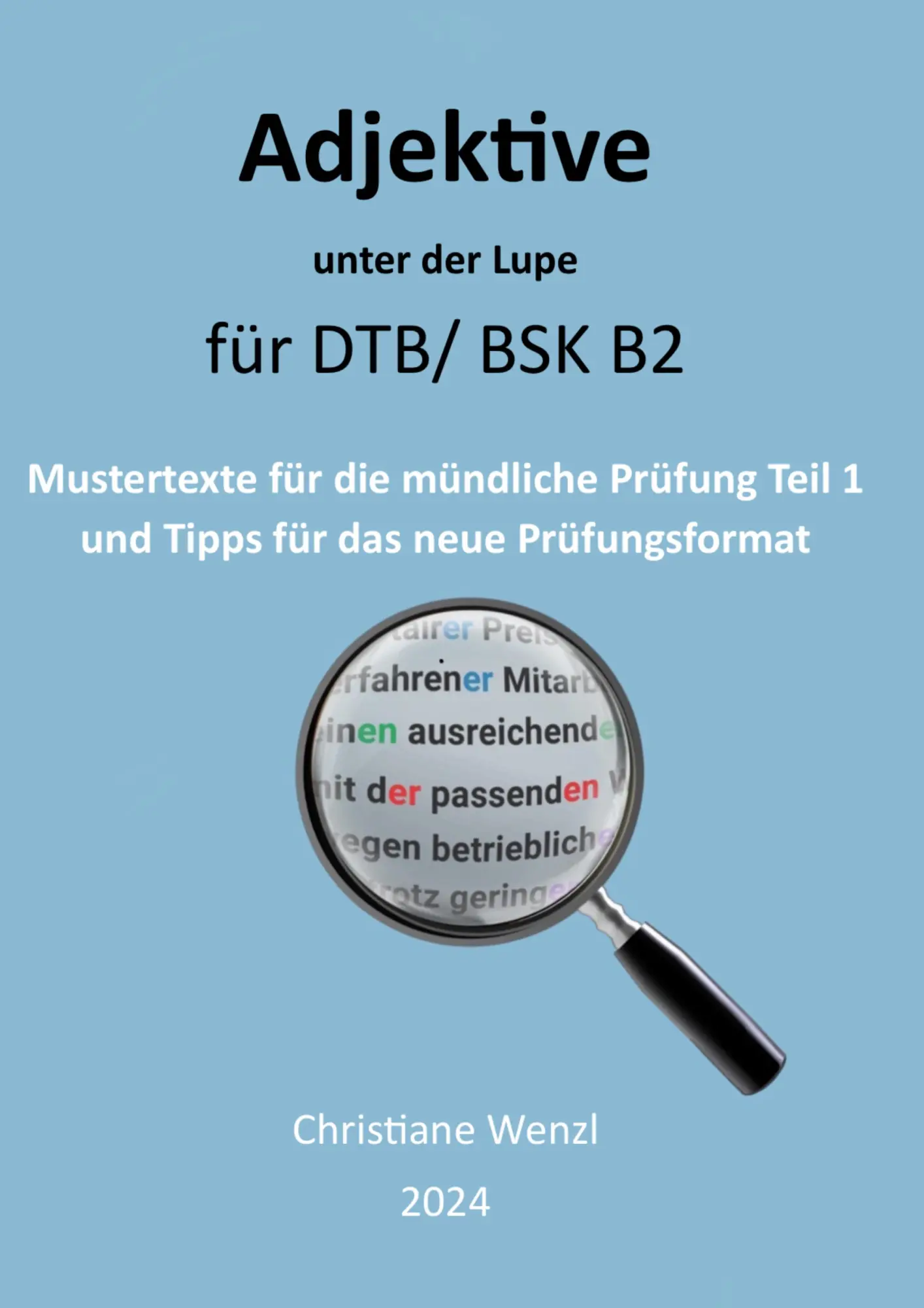 Cover: 9783758366796 | Adjektive unter der Lupe für Berufssprachkurse B2 | Christiane Wenzl