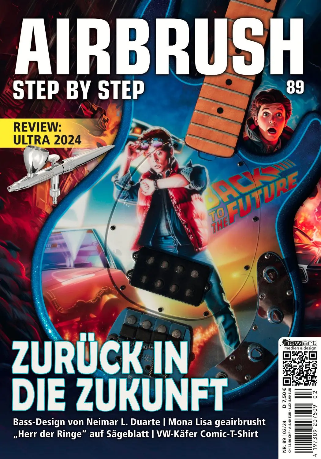 Cover: 9783941656796 | Airbrush Step by Step 89 | Zurück in die Zukunft | Duarte (u. a.)