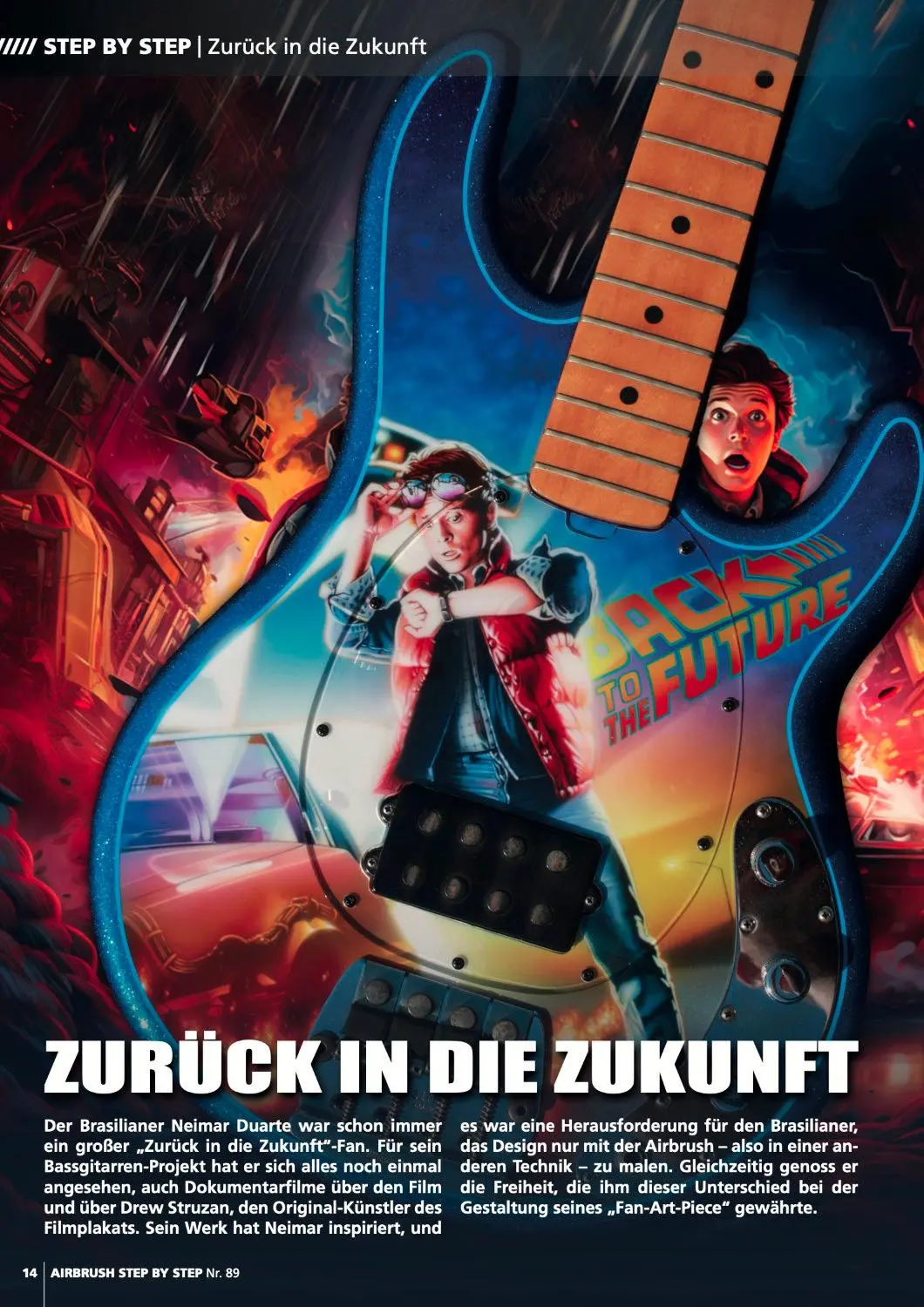Bild: 9783941656796 | Airbrush Step by Step 89 | Zurück in die Zukunft | Duarte (u. a.)