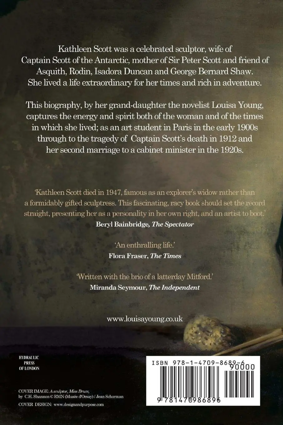 Rückseite: 9781470986896 | A Great Task of Happiness The Life of Kathleen Scott | Louisa Young