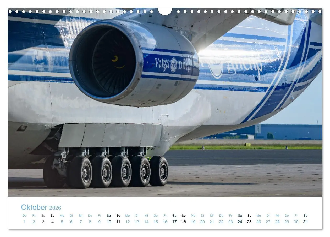 Bild: 9783457606896 | ANTONOV 124 (Wandkalender 2026 DIN A3 quer), CALVENDO Monatskalender