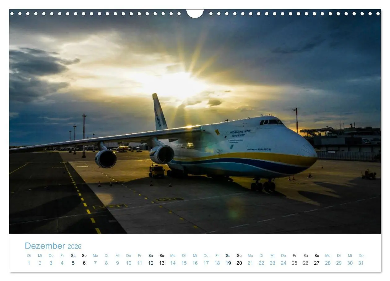 Bild: 9783457606896 | ANTONOV 124 (Wandkalender 2026 DIN A3 quer), CALVENDO Monatskalender
