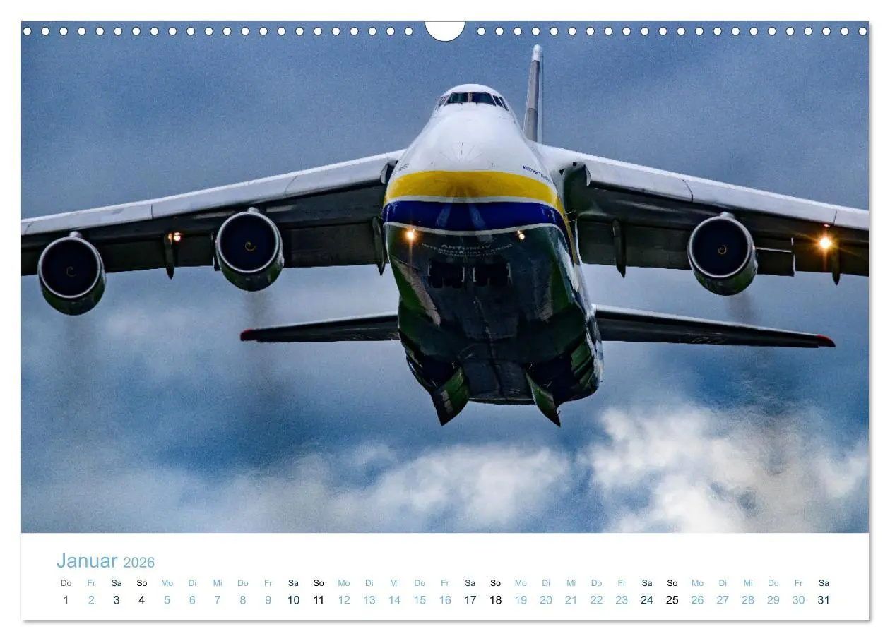 Bild: 9783457606896 | ANTONOV 124 (Wandkalender 2026 DIN A3 quer), CALVENDO Monatskalender