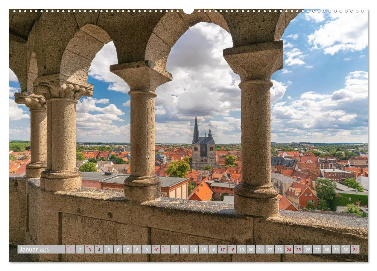 Bild: 9783457776896 | Quedlinburg - 1000 Jahre Geschichte im Harz (Wandkalender 2026 DIN...