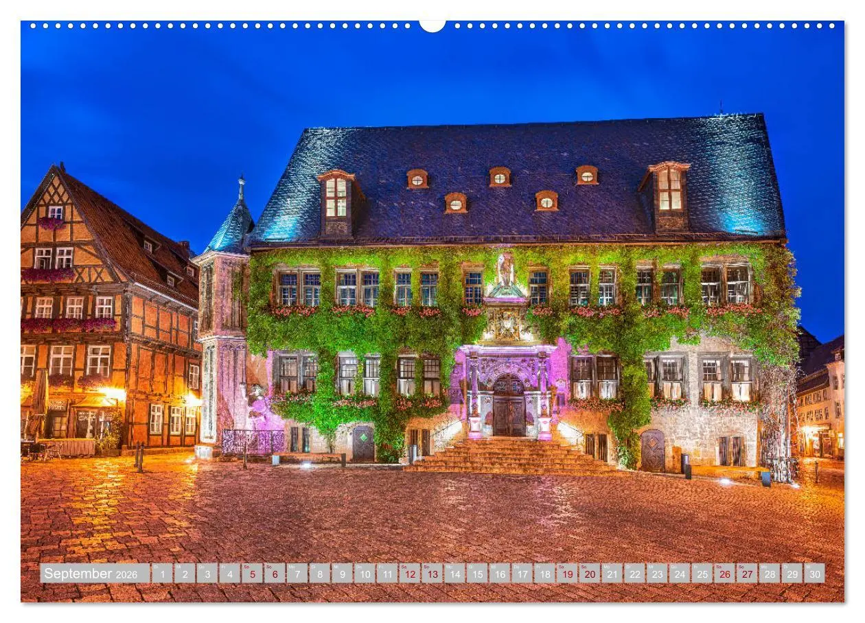 Bild: 9783457776896 | Quedlinburg - 1000 Jahre Geschichte im Harz (Wandkalender 2026 DIN...