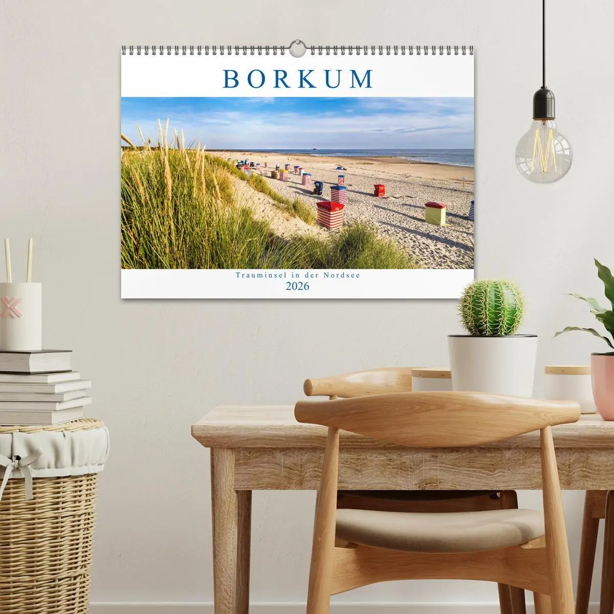 Bild: 9783457846896 | BORKUM Trauminsel in der Nordsee (Wandkalender 2026 DIN A3 quer),...