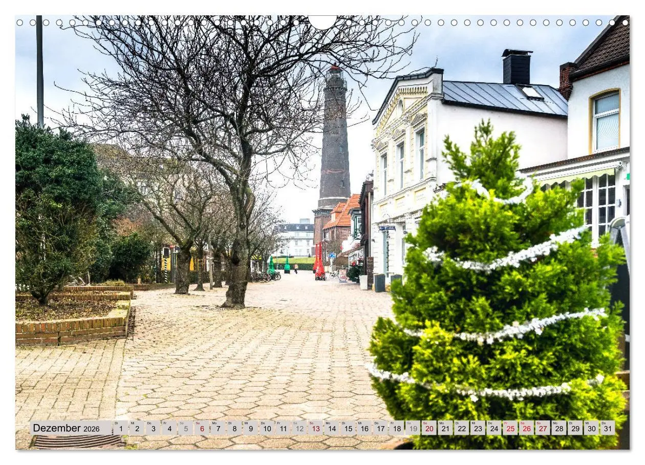 Bild: 9783457846896 | BORKUM Trauminsel in der Nordsee (Wandkalender 2026 DIN A3 quer),...