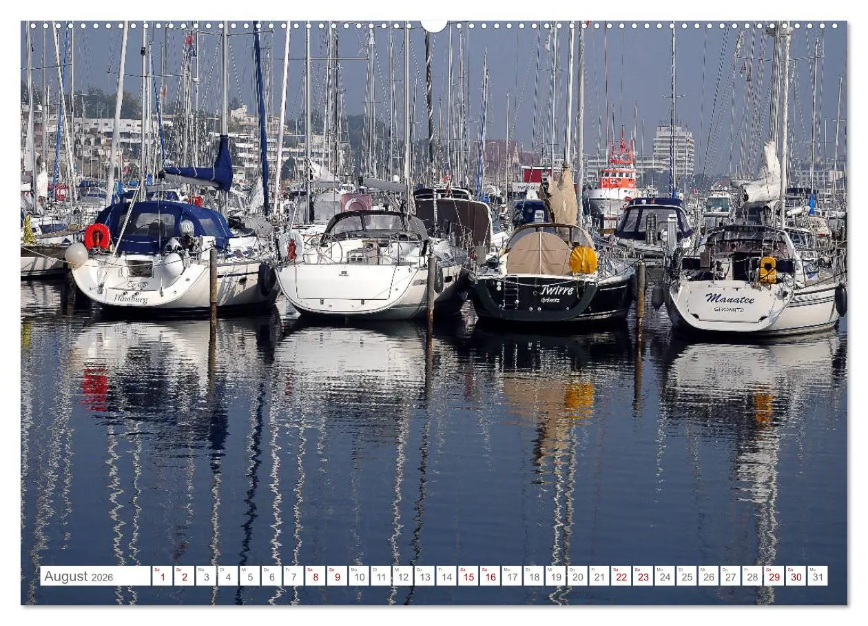Bild: 9783457916896 | Immer wieder Grömitz (Wandkalender 2026 DIN A2 quer), CALVENDO...