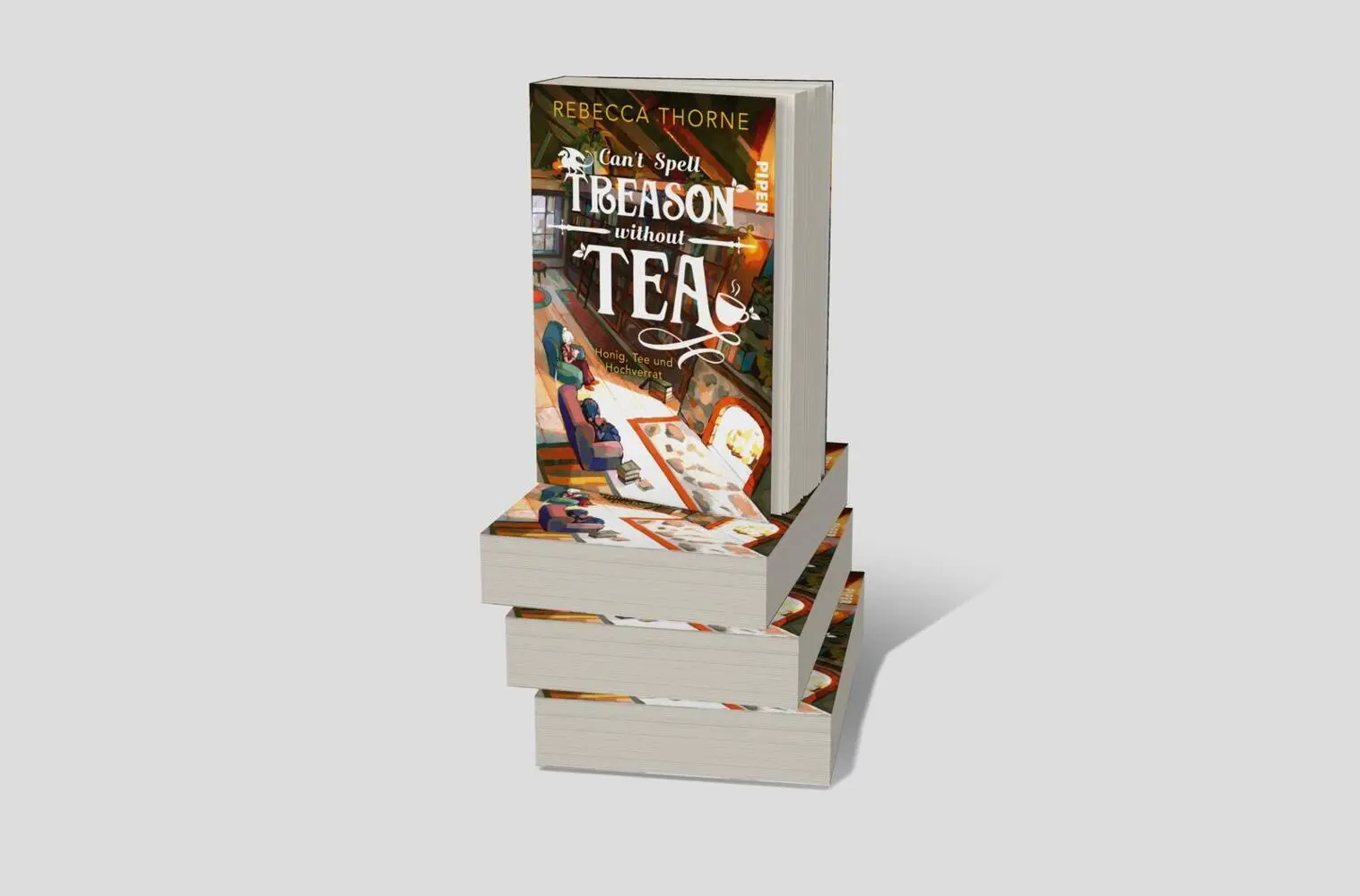 Bild: 9783492706896 | Can't Spell Treason Without Tea | Rebecca Thorne | Taschenbuch | 2024