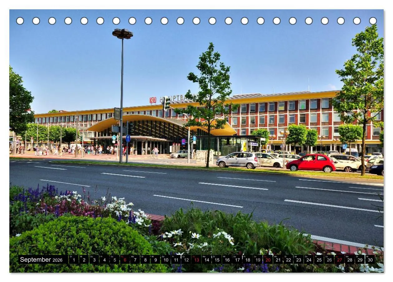 Bild: 9783516176896 | Bochum (Tischkalender 2026 DIN A5 quer), CALVENDO Monatskalender