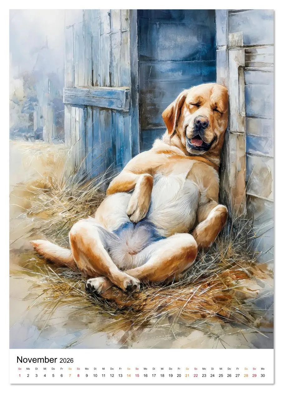 Bild: 9783516626896 | Bauernhof Tiere (Wandkalender 2026 DIN A2 hoch), CALVENDO...