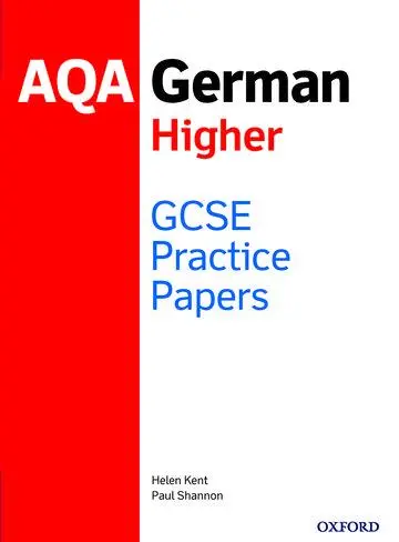 Cover: 9781382006996 | AQA GCSE German Higher Practice Papers (2016 specification) | Buch