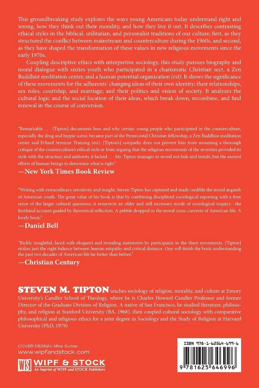 Rückseite: 9781625646996 | Getting Saved from the Sixties | Steven M. Tipton | Taschenbuch | 2014