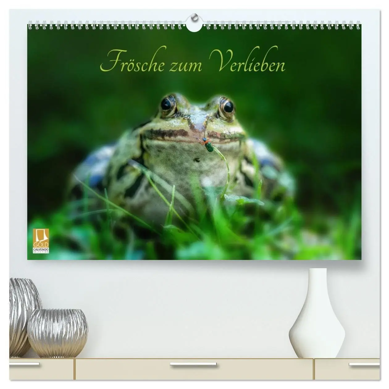 Cover: 9783457766996 | Frösche zum Verlieben (hochwertiger Premium Wandkalender 2026 DIN...