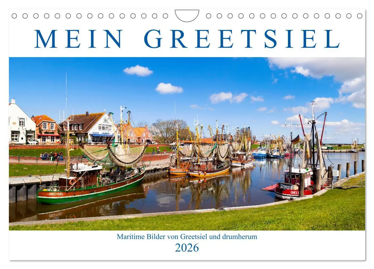 Cover: 9783457836996 | Mein Greetsiel (Wandkalender 2026 DIN A4 quer), CALVENDO...