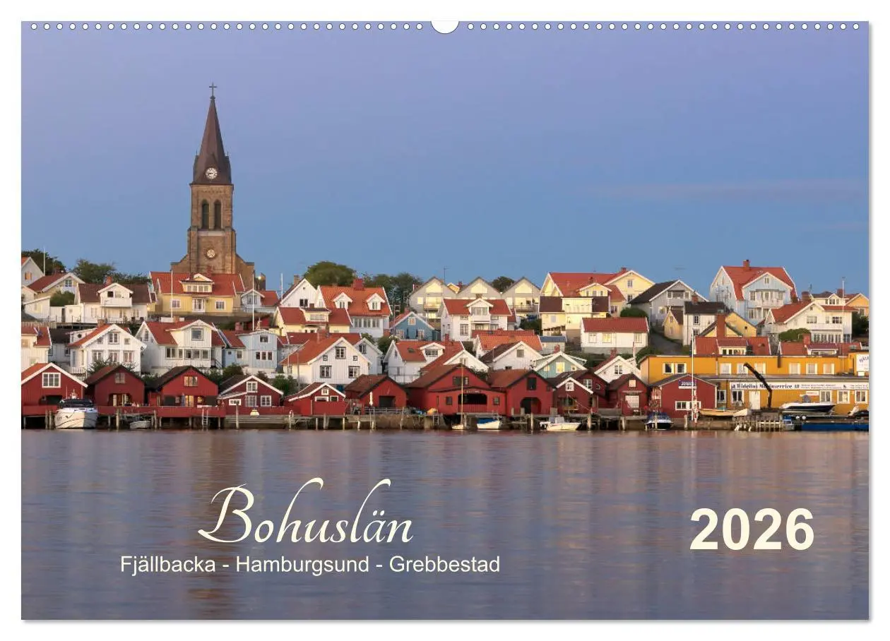 Cover: 9783516236996 | Bohuslän Fjällbacka - Hamburgsund - Grebbestad 2026 (Wandkalender...