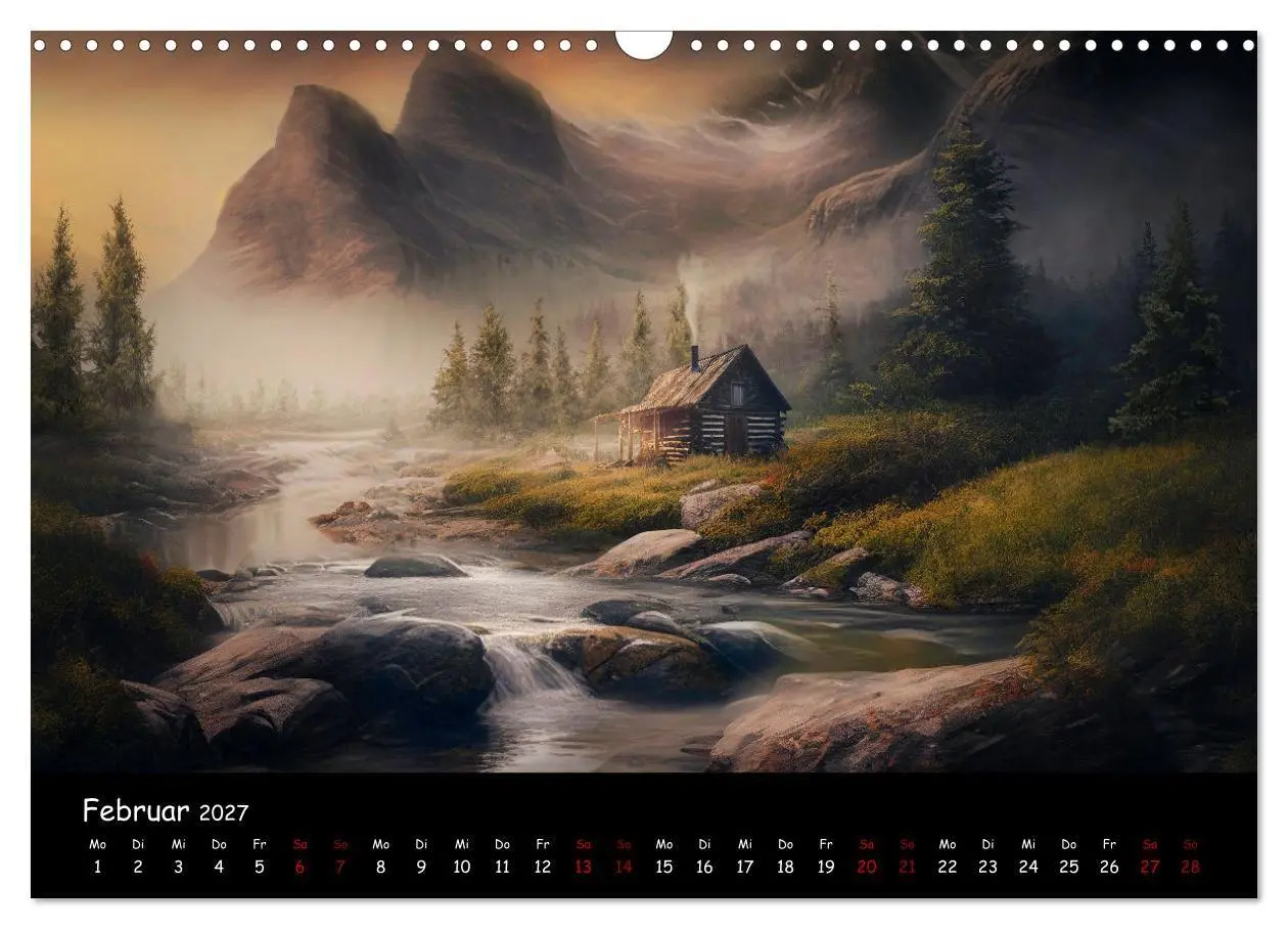 Bild: 9783569326996 | Ein Traum von Einsamkeit (Wandkalender 2027 DIN A3 quer), CALVENDO...