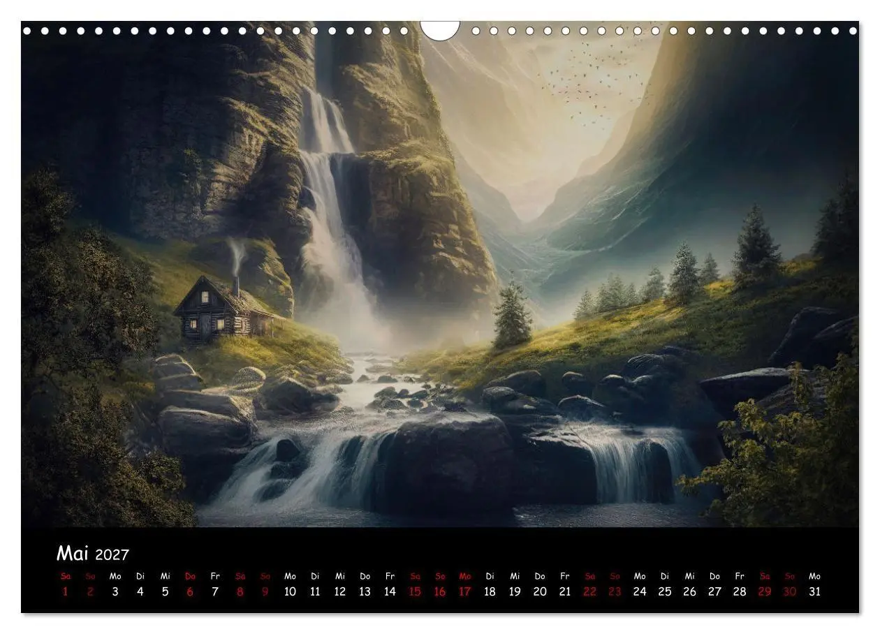 Bild: 9783569326996 | Ein Traum von Einsamkeit (Wandkalender 2027 DIN A3 quer), CALVENDO...