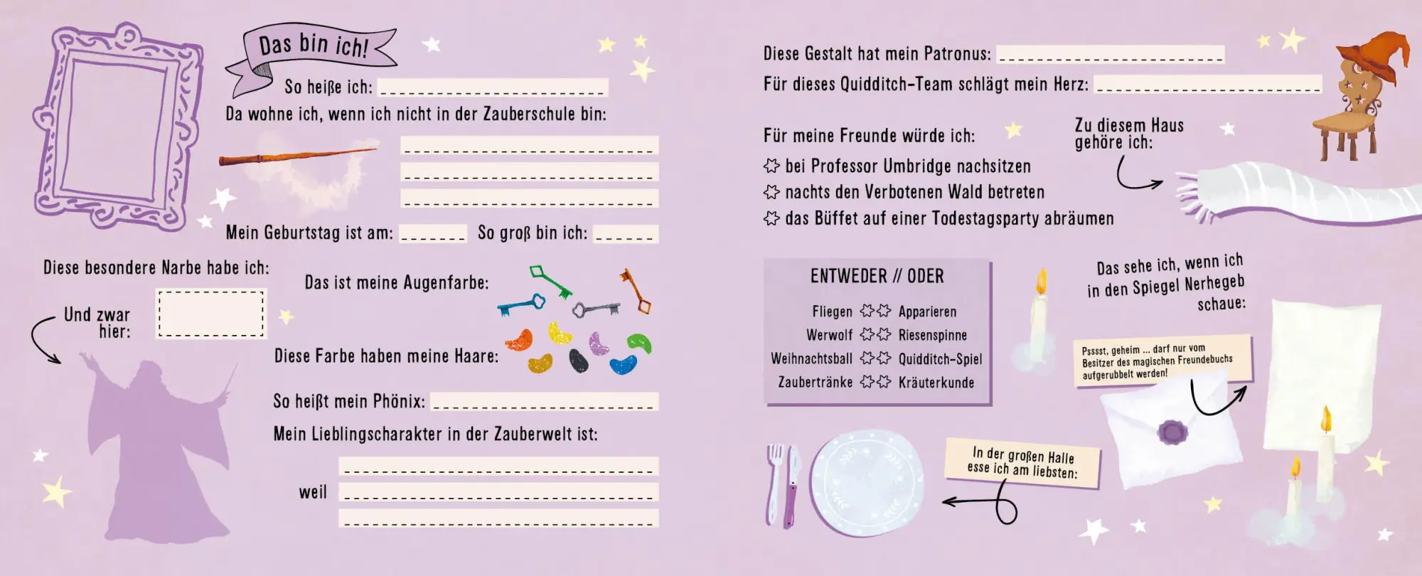 Bild: 9783745926996 | Mein Freundebuch für Harry Potter-Fans | Buch | 64 S. | Deutsch | 2025