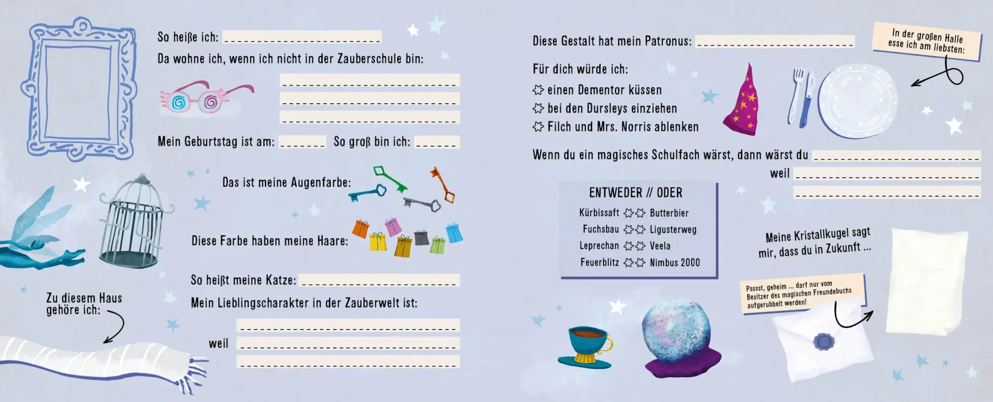 Bild: 9783745926996 | Mein Freundebuch für Harry Potter-Fans | Buch | 64 S. | Deutsch | 2025
