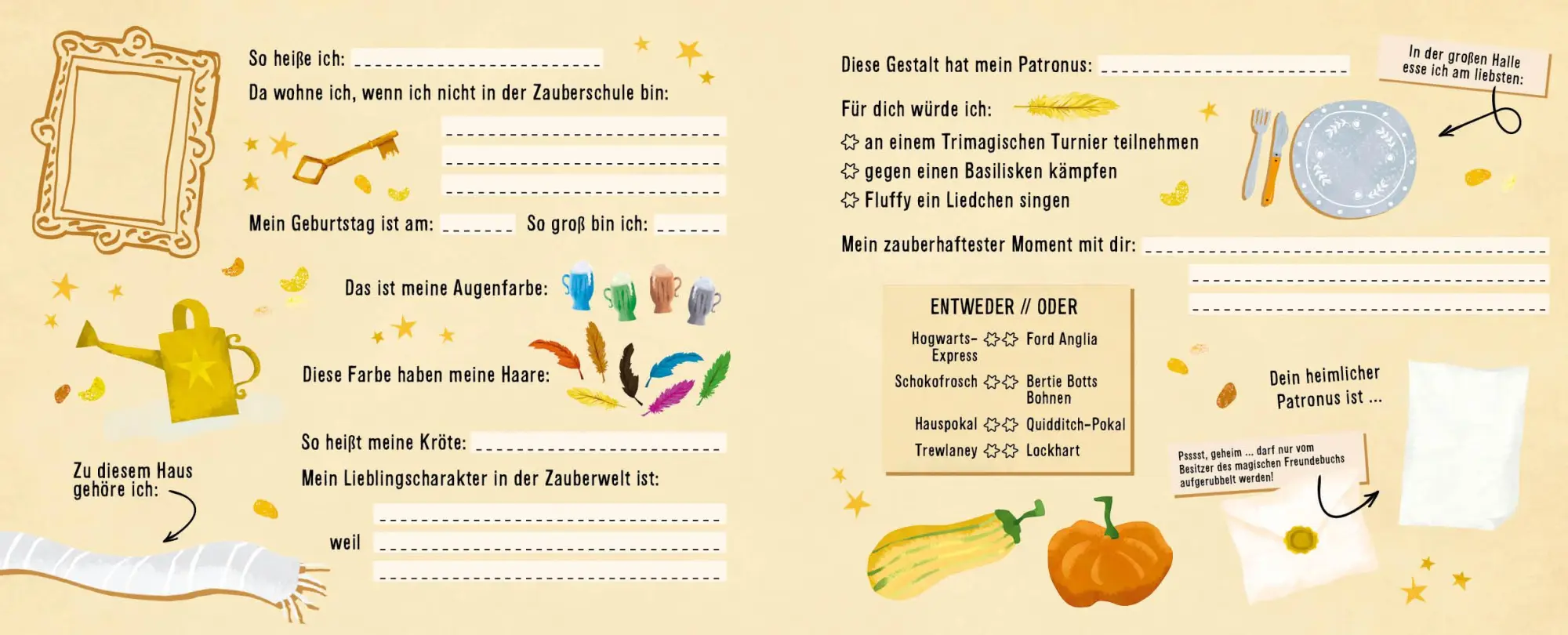 Bild: 9783745926996 | Mein Freundebuch für Harry Potter-Fans | Buch | 64 S. | Deutsch | 2025