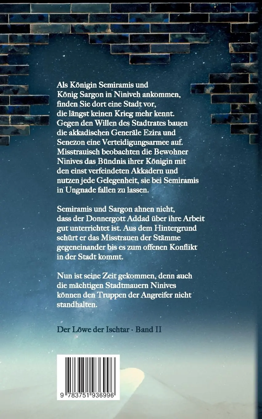 Rückseite: 9783751936996 | Der Löwe der Ischtar | Band 2 | Guido Schenk | Taschenbuch | Paperback