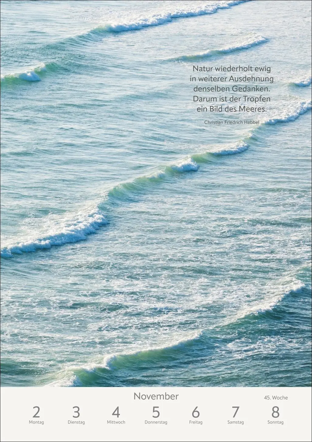 Bild: 9783840036996 | Literaturkalender Natur Wochen-Kulturkalender 2026 | Ruth Dangelmeier