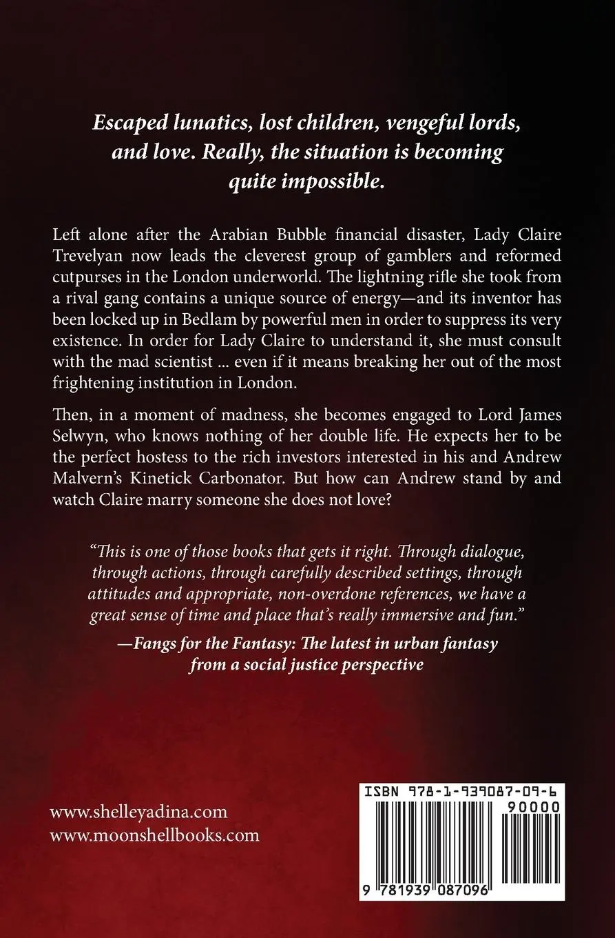 Rückseite: 9781939087096 | Her Own Devices | A steampunk adventure novel | Shelley Adina | Buch