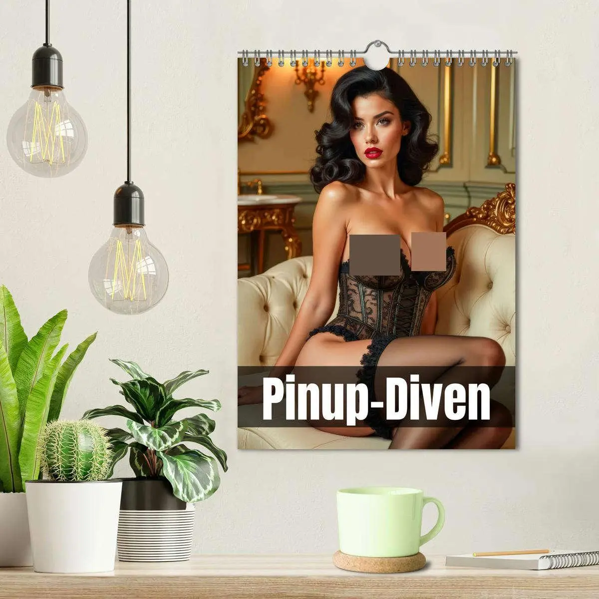 Bild: 9783457277096 | Pinup-Diven (Wandkalender 2026 DIN A4 hoch), CALVENDO Monatskalender