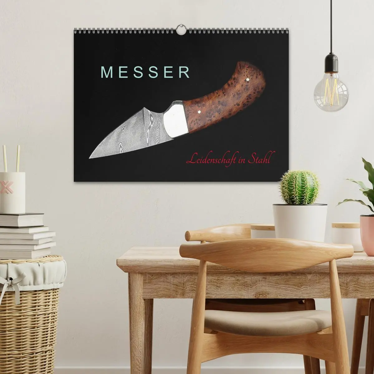 Bild: 9783457727096 | Messer - Leidenschaft in Stahl (Wandkalender 2026 DIN A3 quer),...