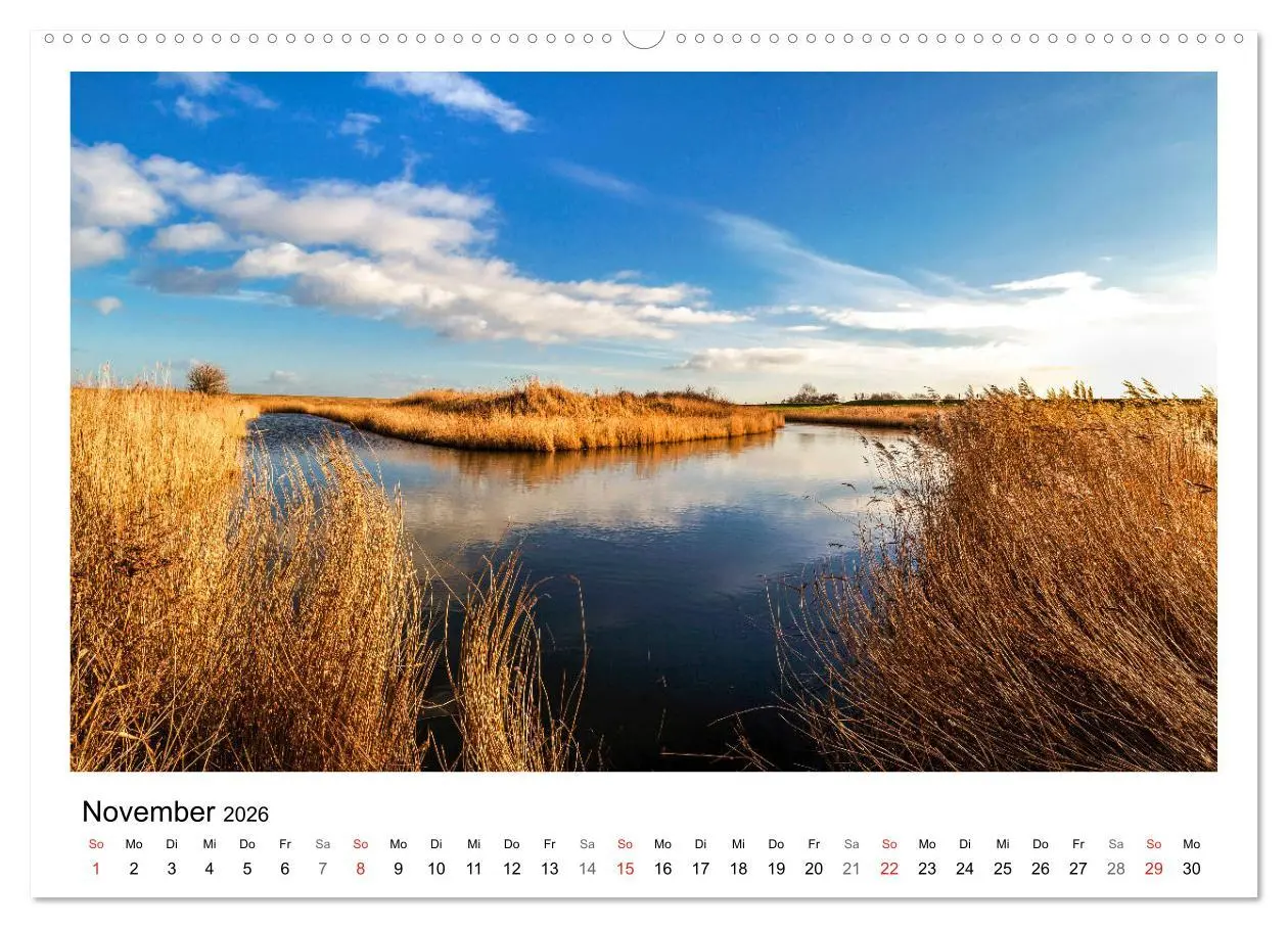 Bild: 9783457967096 | Ostfriesland - Tour (Wandkalender 2026 DIN A2 quer), CALVENDO...