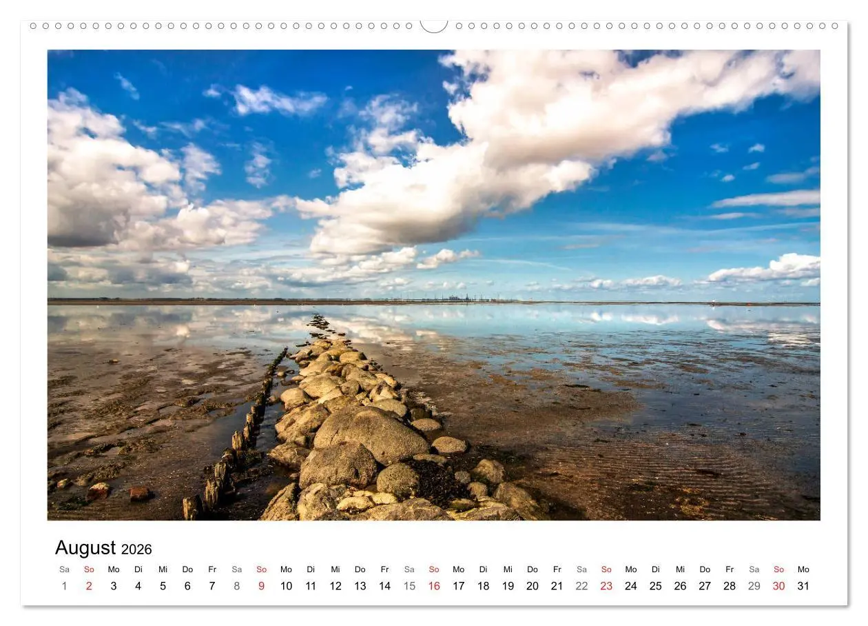 Bild: 9783457967096 | Ostfriesland - Tour (Wandkalender 2026 DIN A2 quer), CALVENDO...