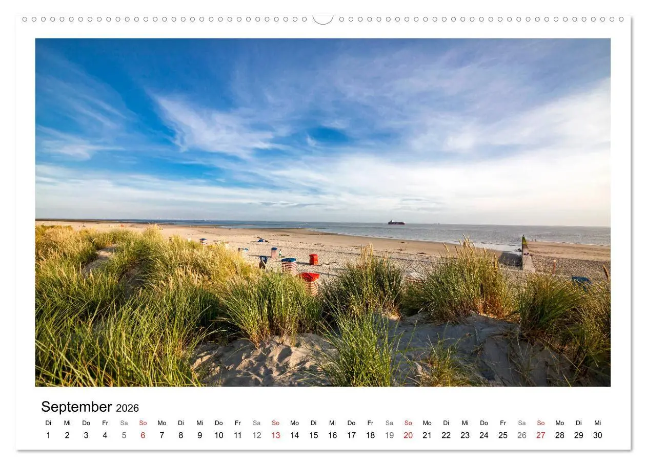 Bild: 9783457967096 | Ostfriesland - Tour (Wandkalender 2026 DIN A2 quer), CALVENDO...