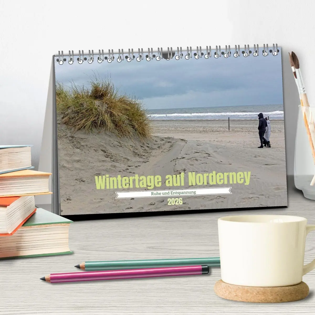 Bild: 9783516747096 | Wintertage auf Norderney (Tischkalender 2026 DIN A5 quer), CALVENDO...