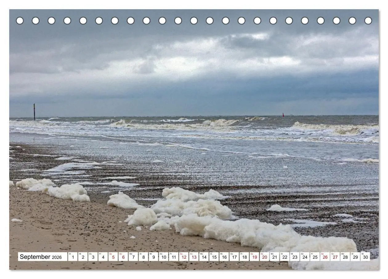Bild: 9783516747096 | Wintertage auf Norderney (Tischkalender 2026 DIN A5 quer), CALVENDO...