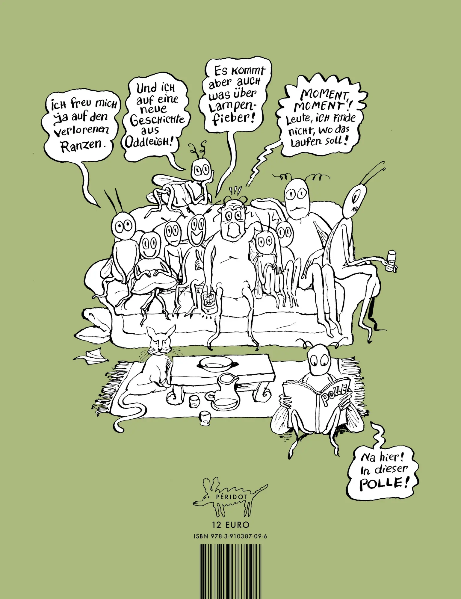 Rückseite: 9783910387096 | POLLE #12: Kindercomic-Magazin | Familie | Ferdinand Lutz (u. a.)